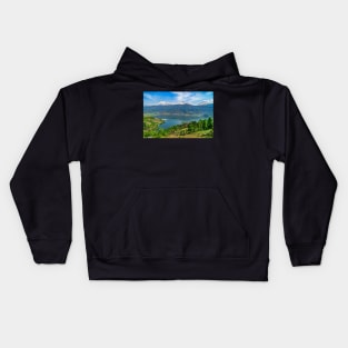 Pokhara Lake. Kids Hoodie